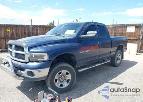 2005 Dodge Ram 2500 Slt/Laramie from USA, damaged, VIN 3D7KS28C55G850762